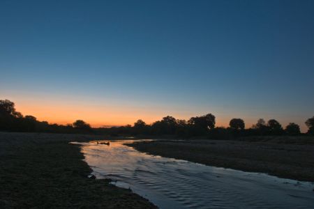 Abendstimmung am Sabi Sands River
