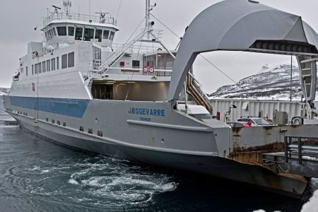Fähren, die Strassen im Hohen Norden